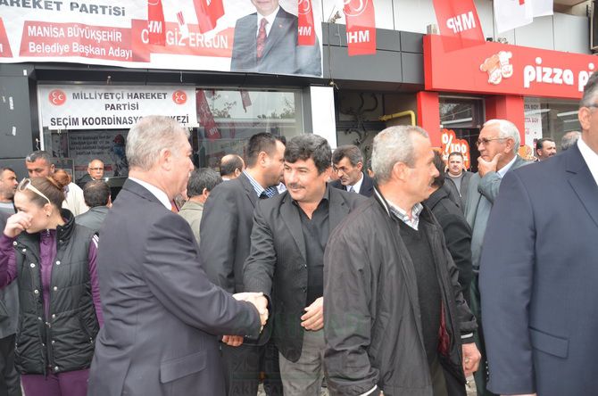 MHP Akhisar Beleidye Başkan Adayı Mansur Onay; Muhtarlar Değişim İstiyor